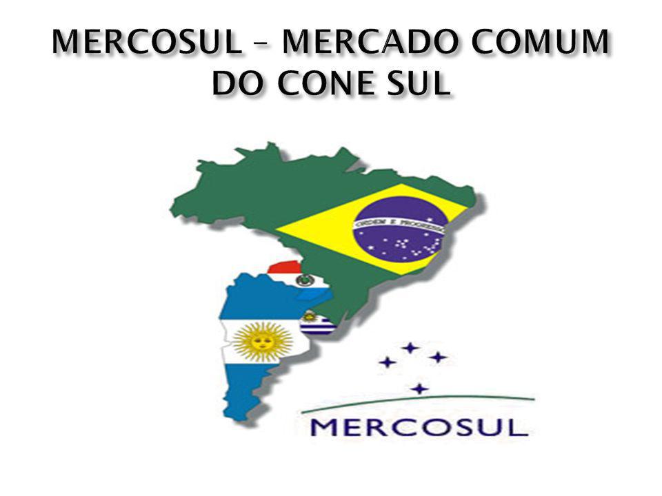 MERCOSUL – MERCADO COMUM DO CONE SUL