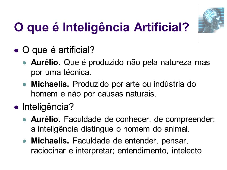 Trabalho de Inteligência Artificial - ppt carregar