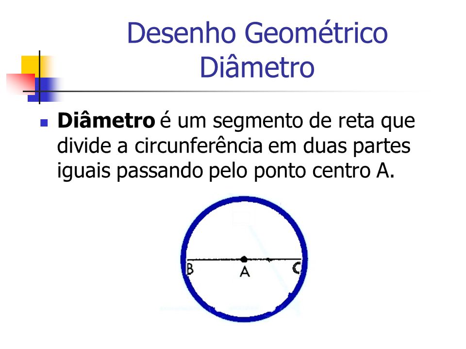 Desenho Geométrico Diâmetro