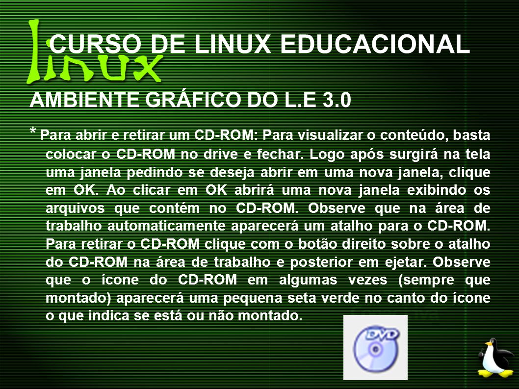 CURSO DE LINUX EDUCACIONAL