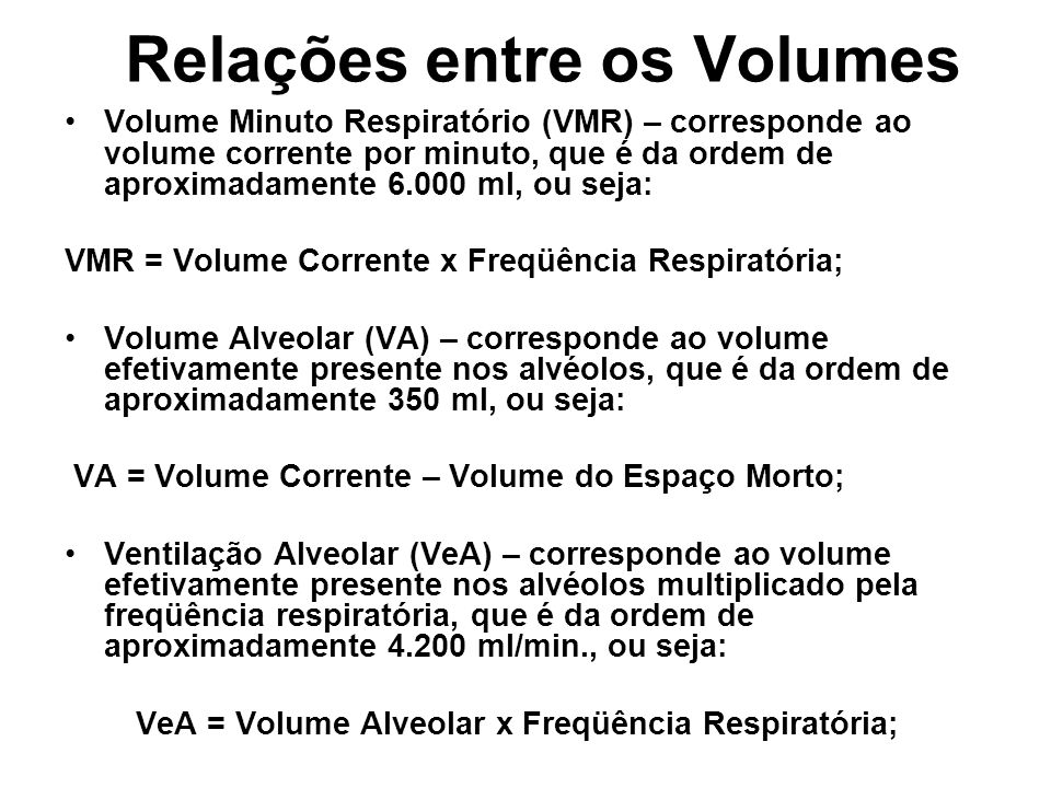 Relações entre os Volumes