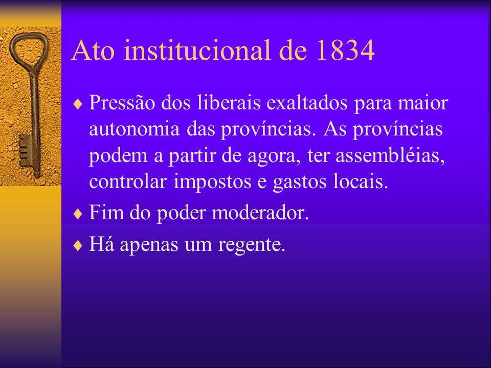 Ato institucional de 1834
