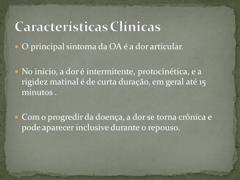 Características Clínicas