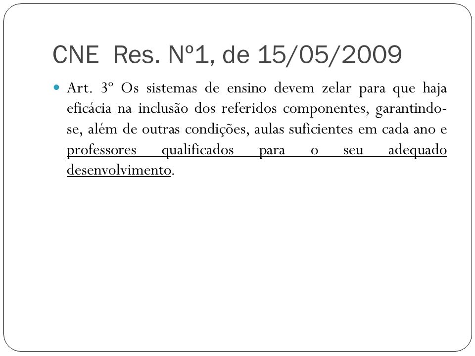 CNE Res. Nº1, de 15/05/2009