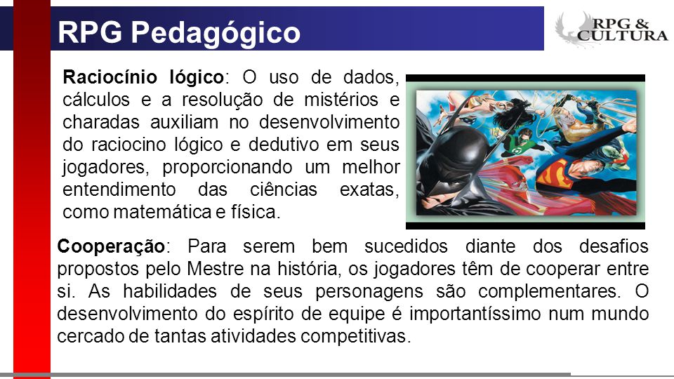 DESCOBRINDO O RPG. - ppt carregar