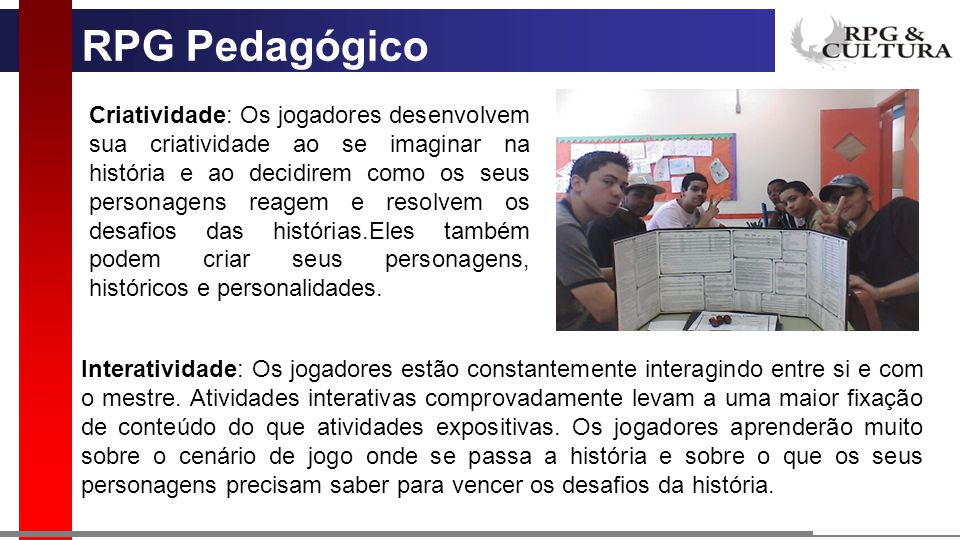 DESCOBRINDO O RPG. - ppt carregar