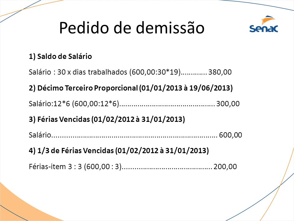 Exemplo Carta De Pedido De Demissão Novo Exemplo