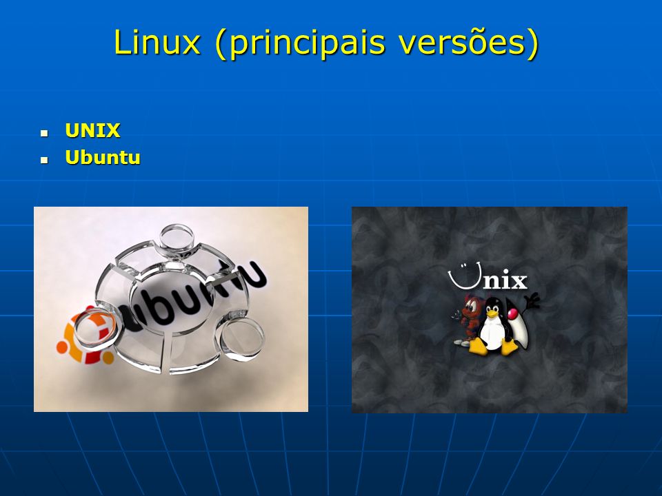 Linux (principais versões)