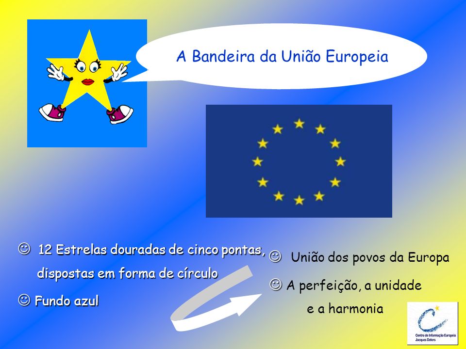 A Bandeira da União Europeia