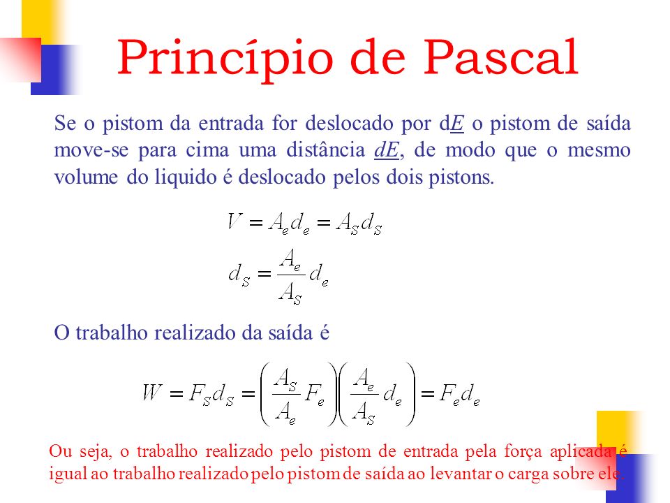 Princípio de Pascal
