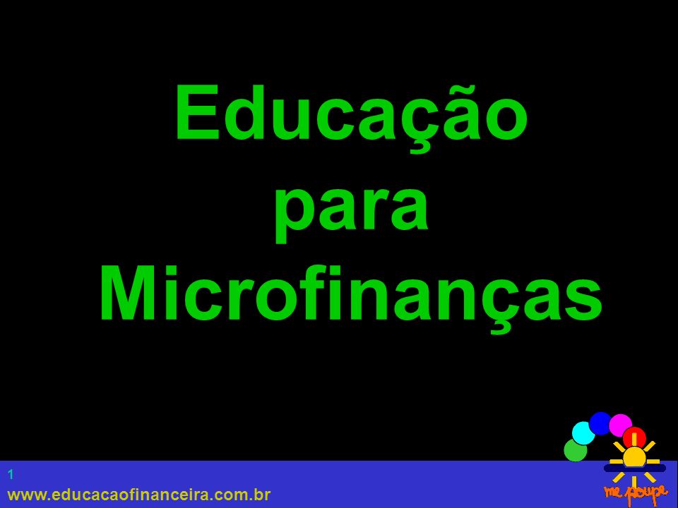 Educação para Microfinanças