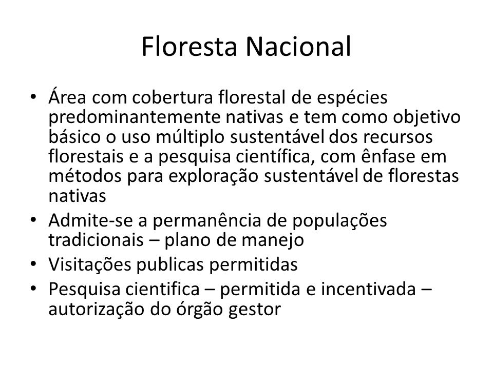 Floresta Nacional
