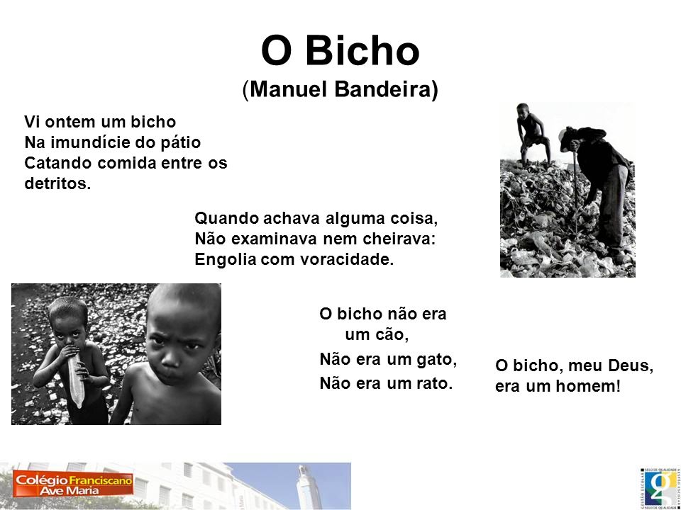 O Bicho (Manuel Bandeira)