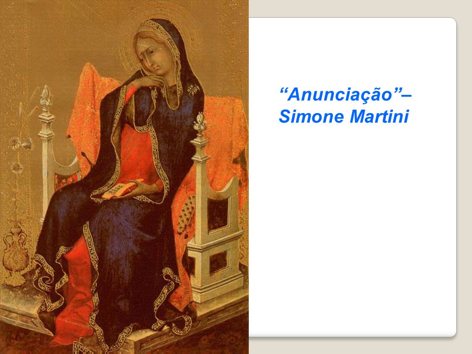 Anunciação – Simone Martini