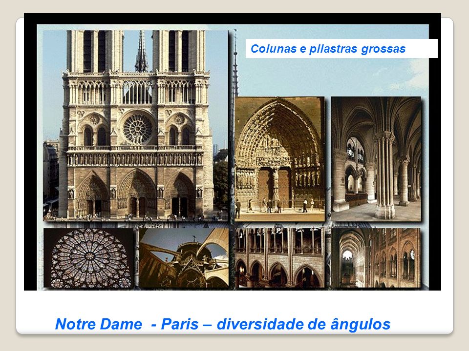 Notre Dame - Paris – diversidade de ângulos