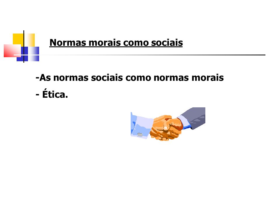 Normas morais como sociais
