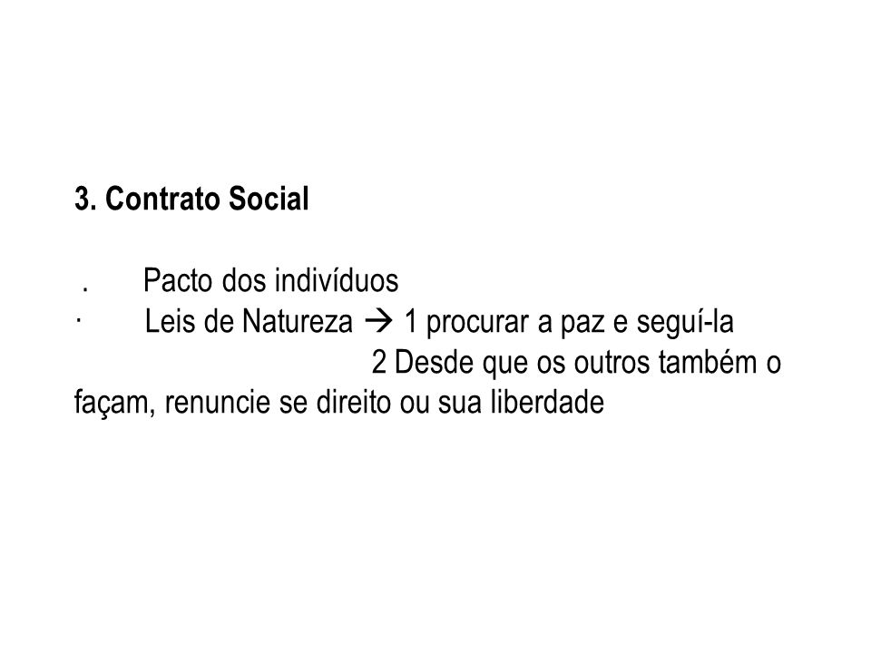 3. Contrato Social .
