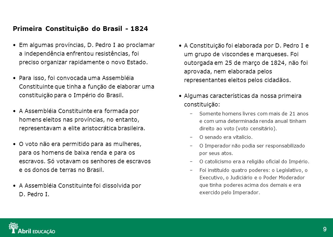 Primeira Constituição do Brasil