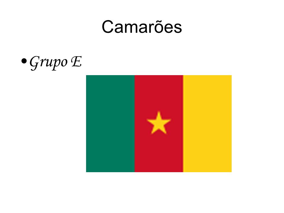 Camarões Grupo E