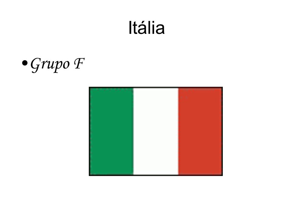 Itália Grupo F