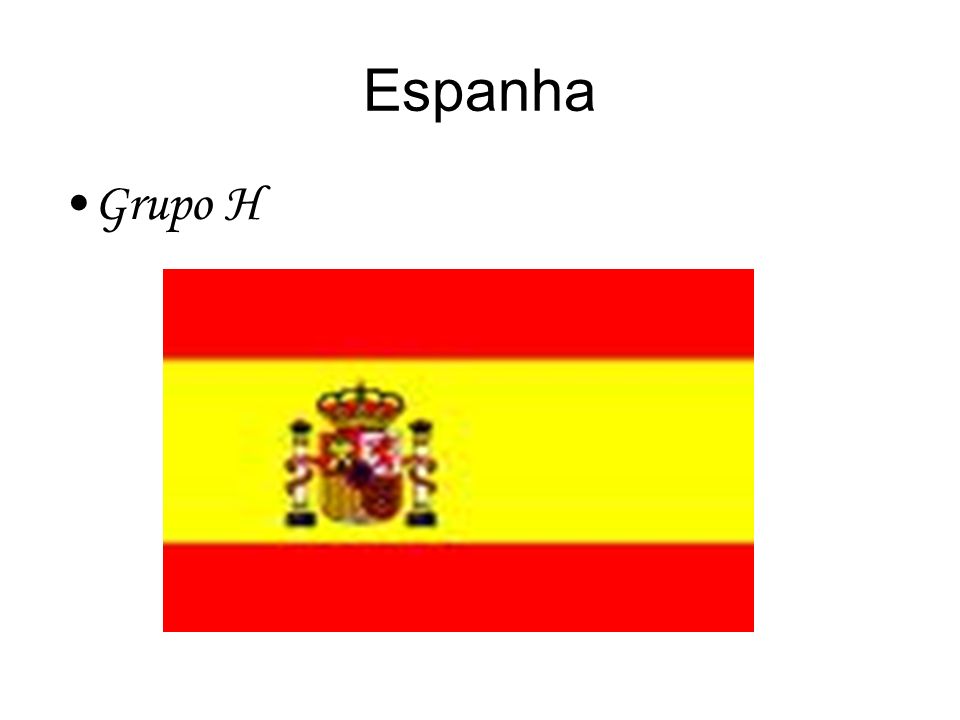 Espanha Grupo H