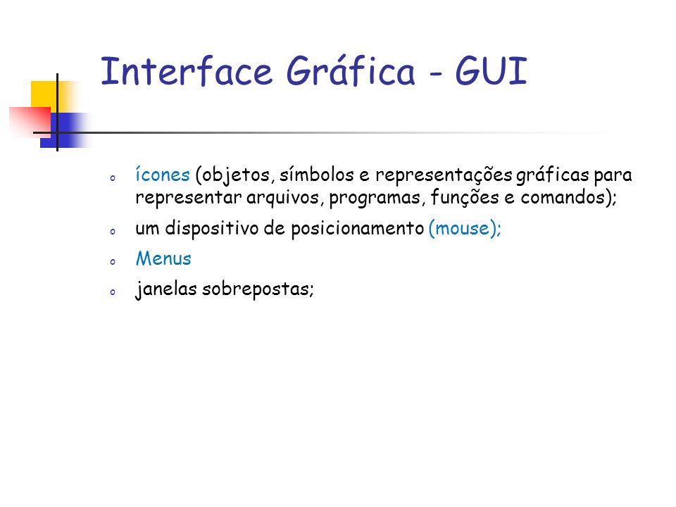 Interface Gráfica - GUI