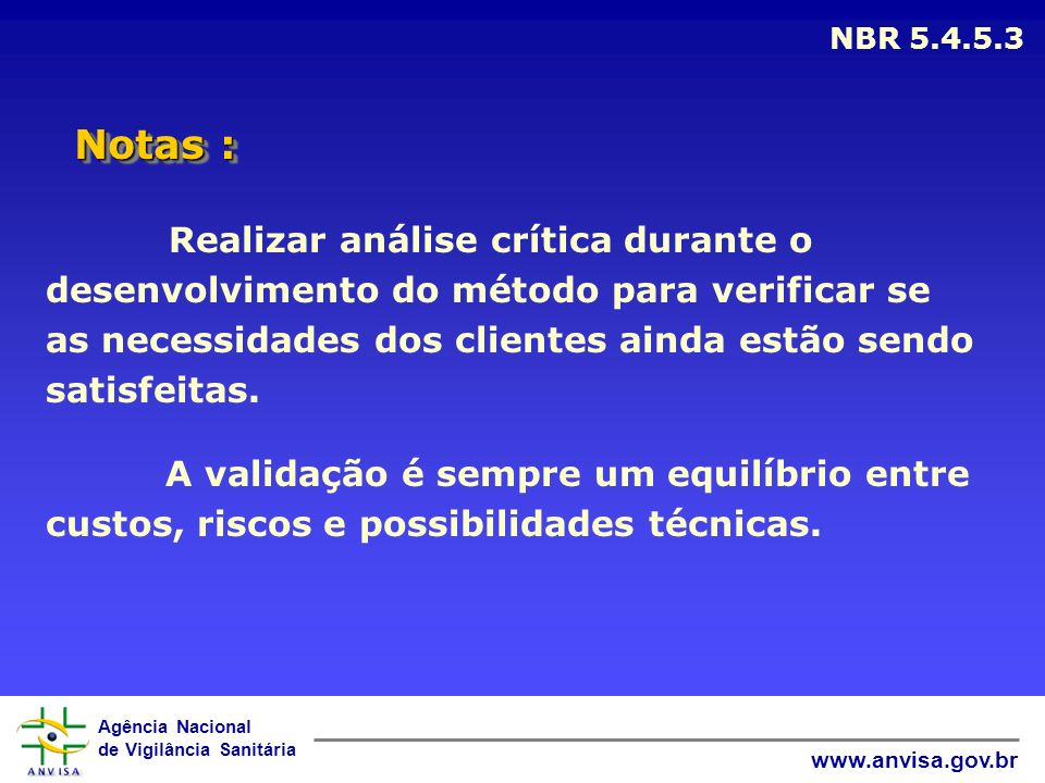 NBR Notas :