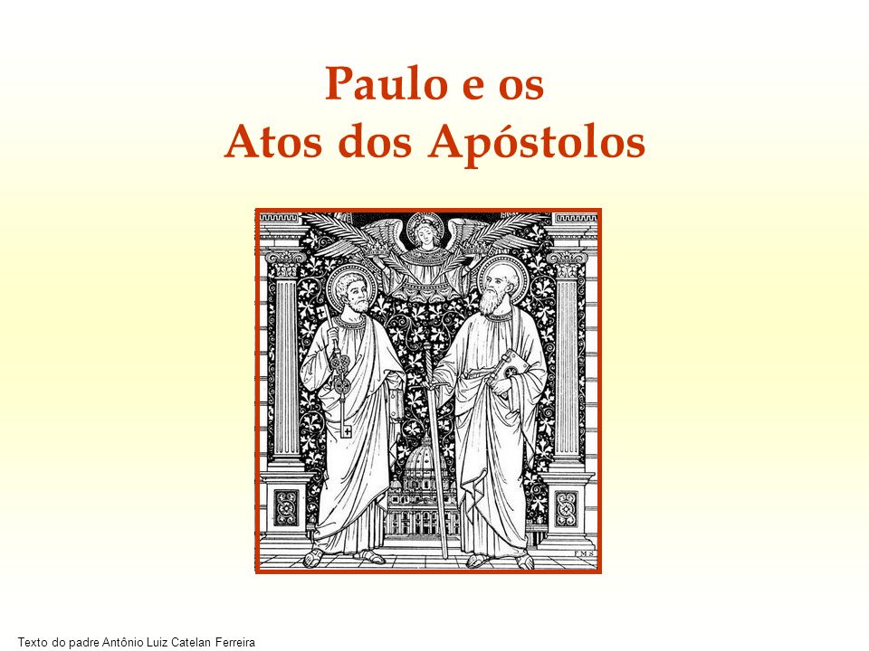 Paulo e os Atos dos Apóstolos