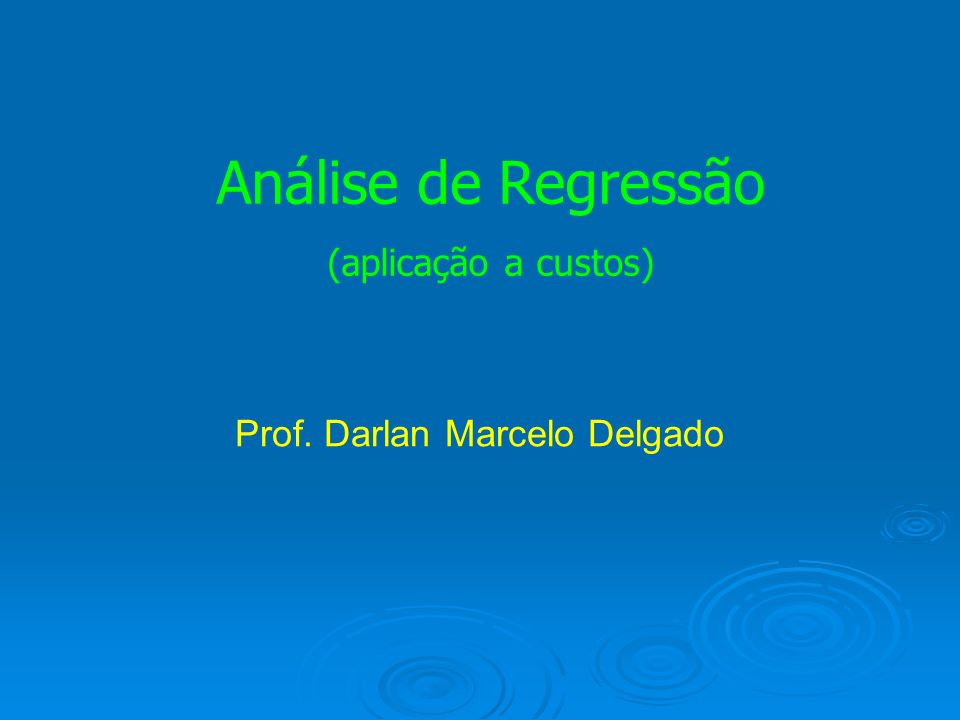 Prof. Darlan Marcelo Delgado