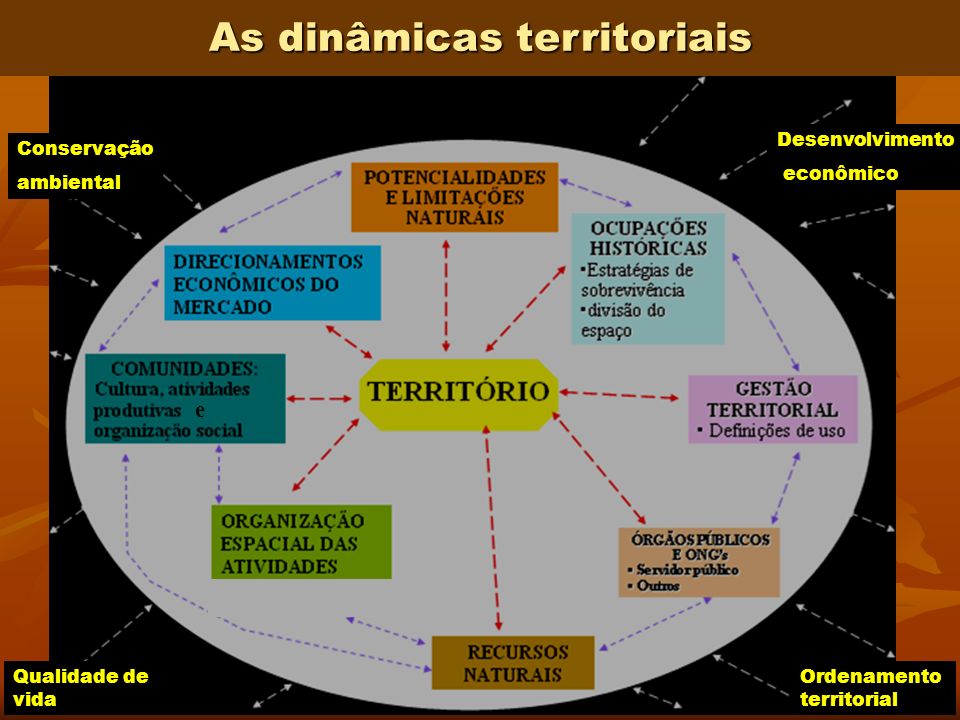 As dinâmicas territoriais