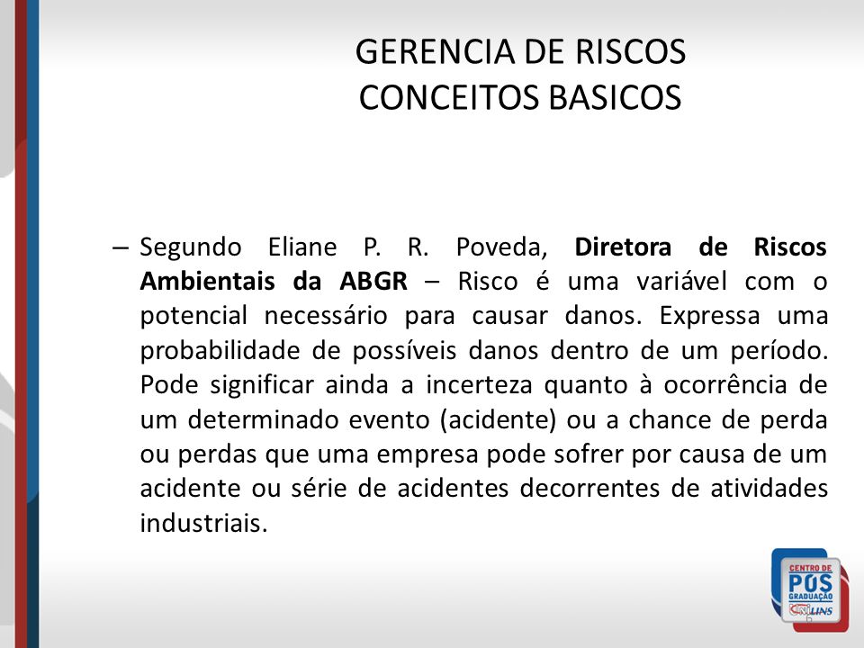 Gerência de Riscos: WBA0859 - v1.1, PDF