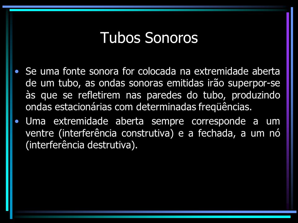 Tubos Sonoros