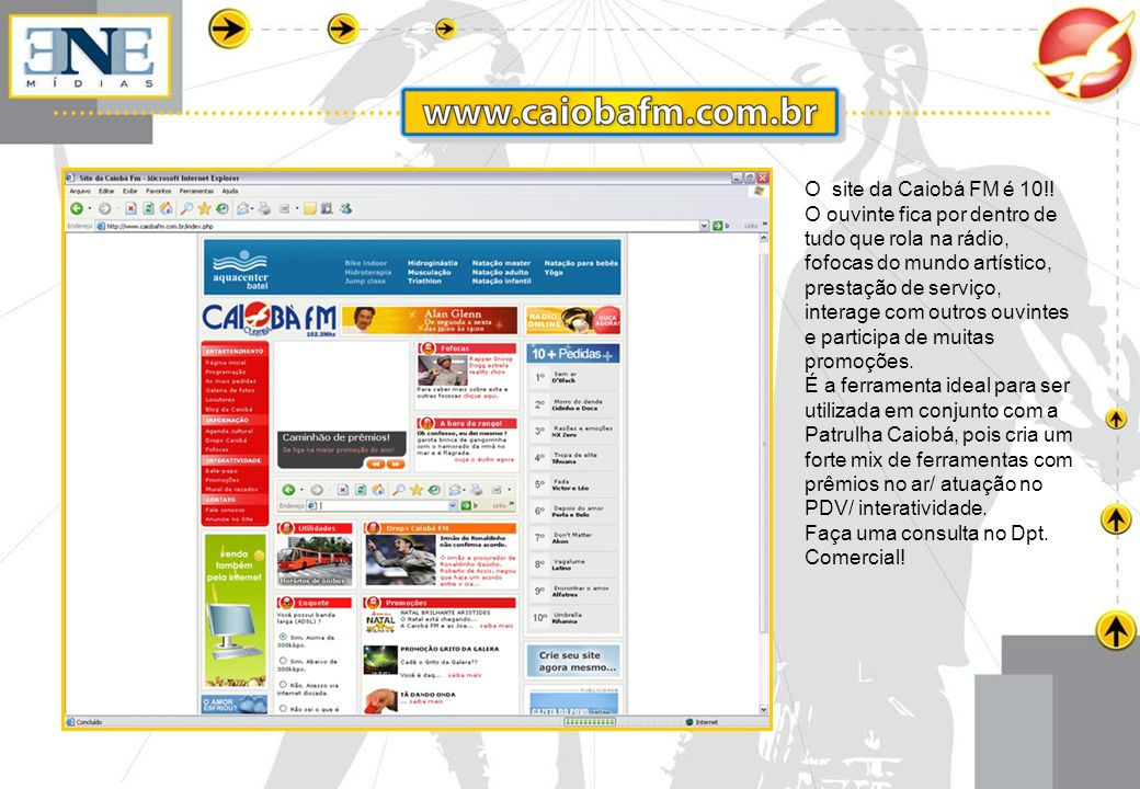 A Caiobá FM é pioneira em interatividade com o ouvinte, no final dos anos  70 e início dos anos 80. Foi ela quem primeiro conversou com ouvintes  durante. - ppt carregar