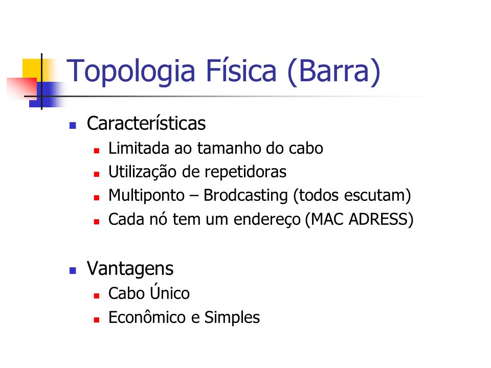 Topologia Física (Barra)