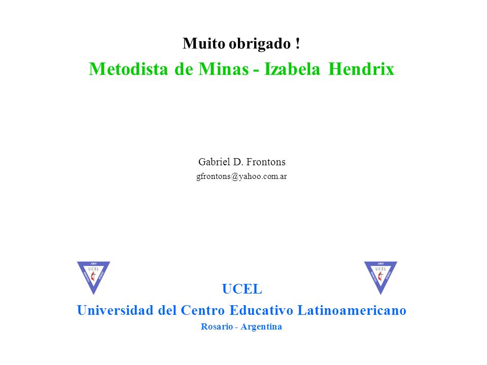 Metodista de Minas - Izabela Hendrix