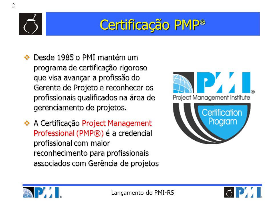 Certificação PMP®