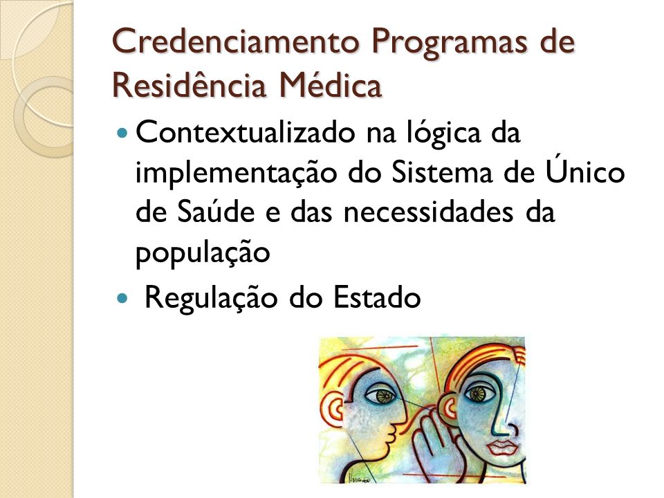 Credenciamento Programas de Residência Médica
