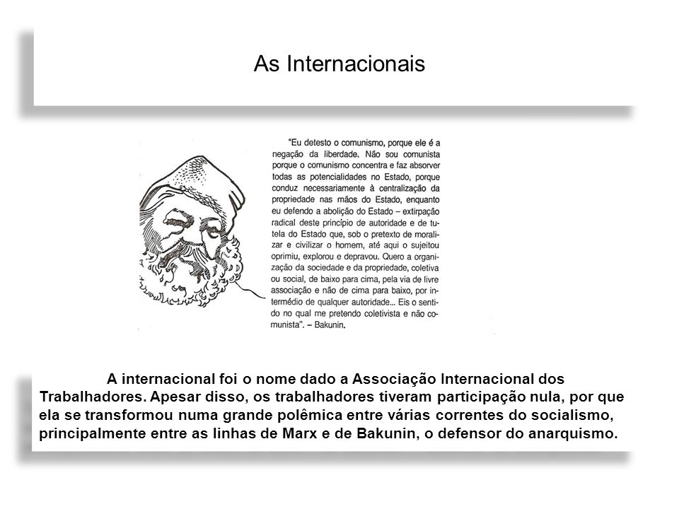 As Internacionais