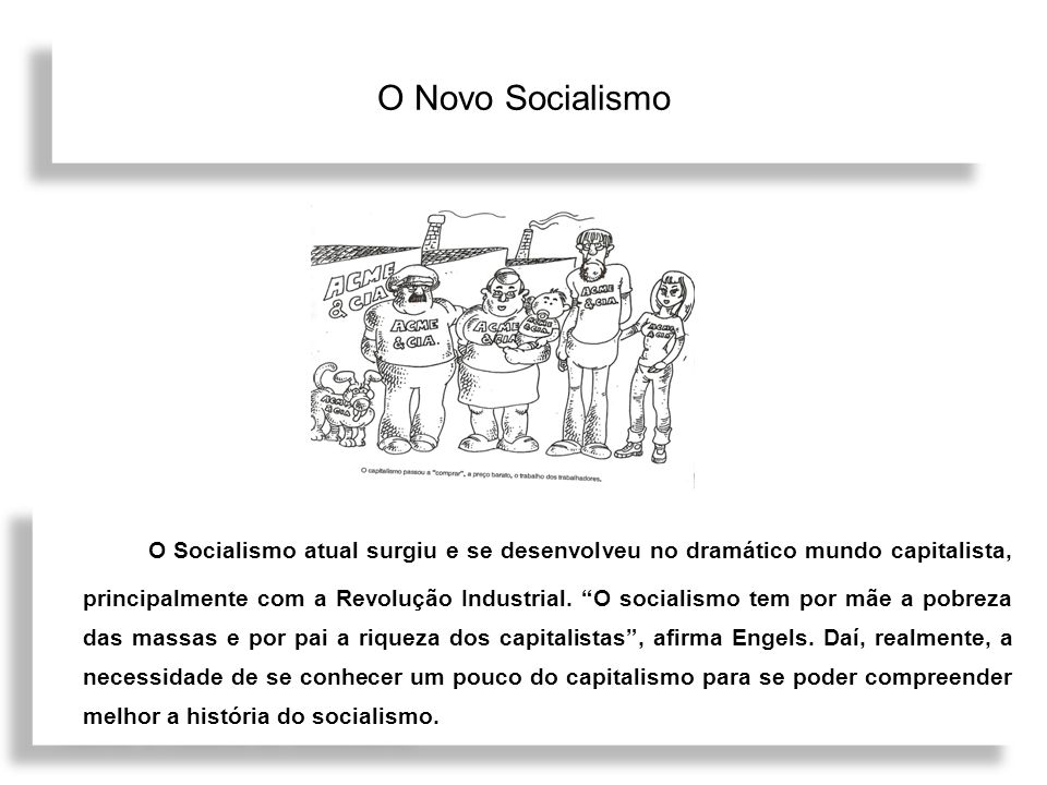 O Novo Socialismo