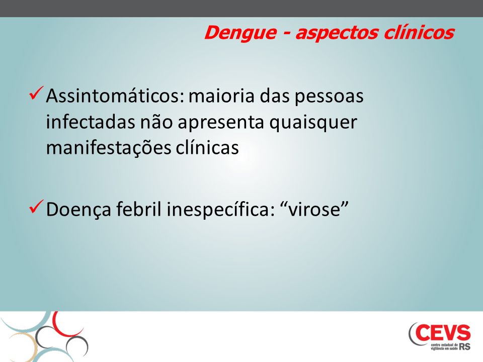 Dengue - aspectos clínicos