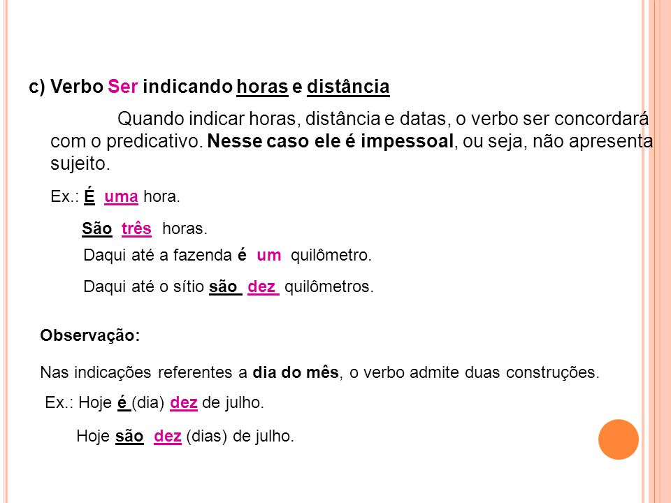 Verbos impessoais. O que caracteriza os verbos impessoais? - Português