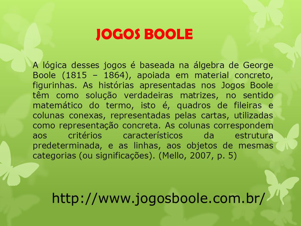 Jogos Boole