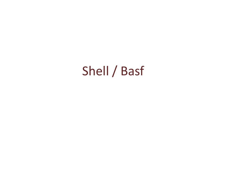 Shell / Basf
