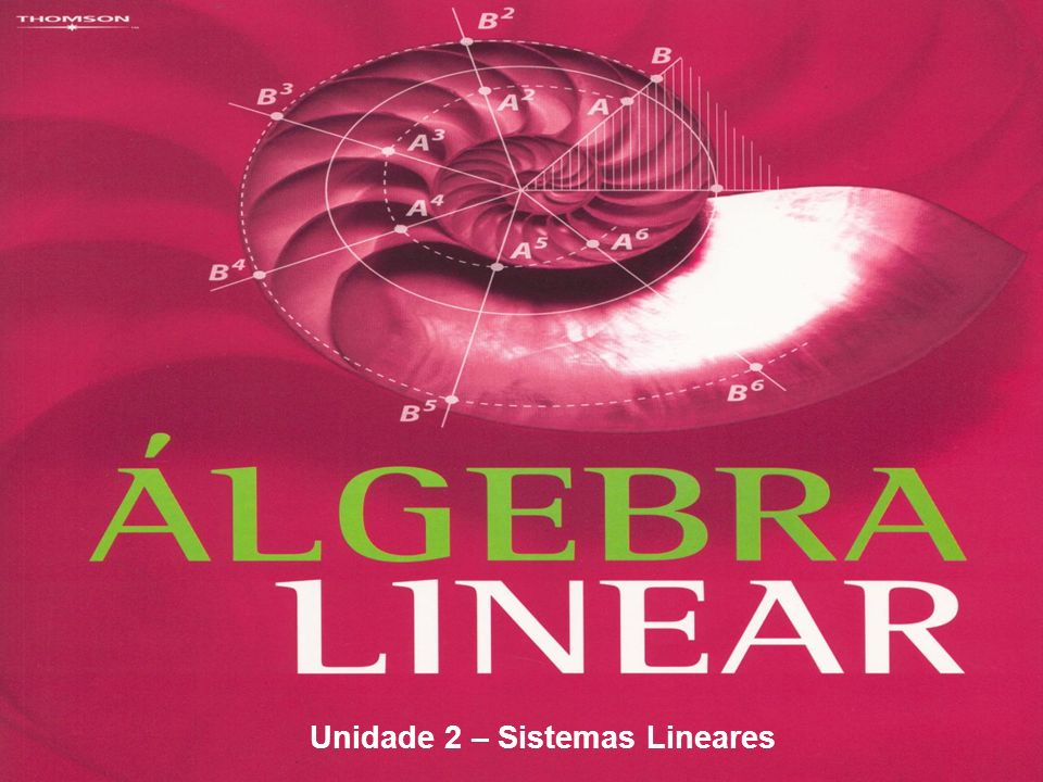 Unidade 2 – Sistemas Lineares