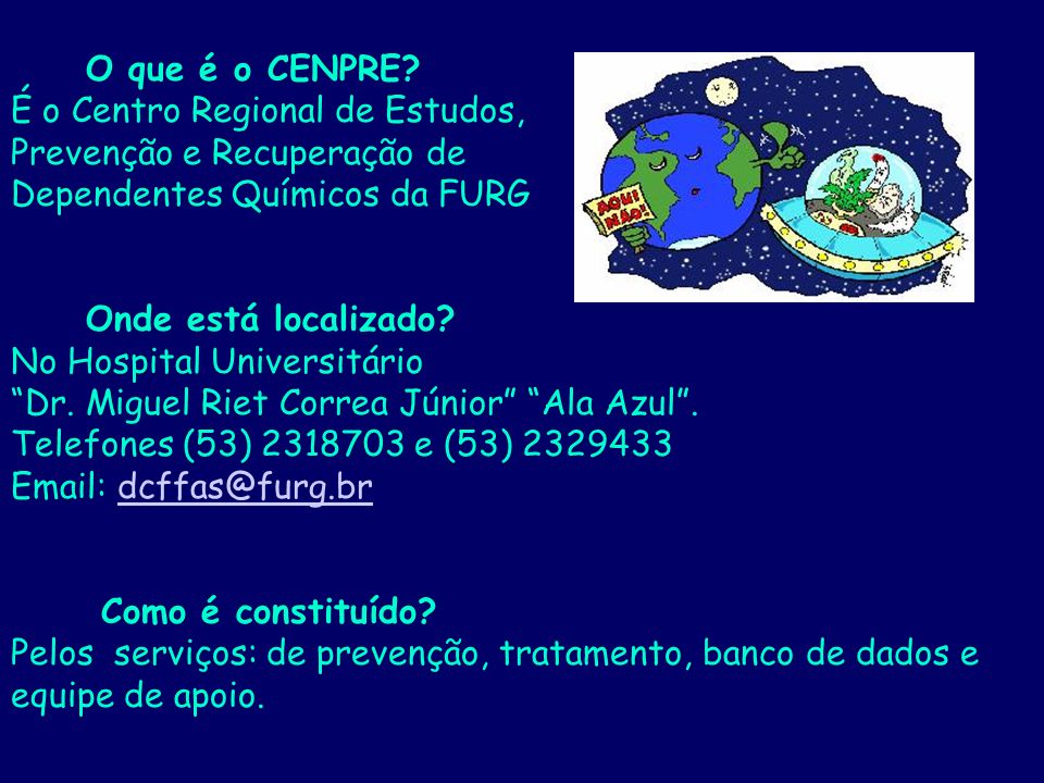 Drogas - Inalantes - CENPRE - Centro Regional de Estudos