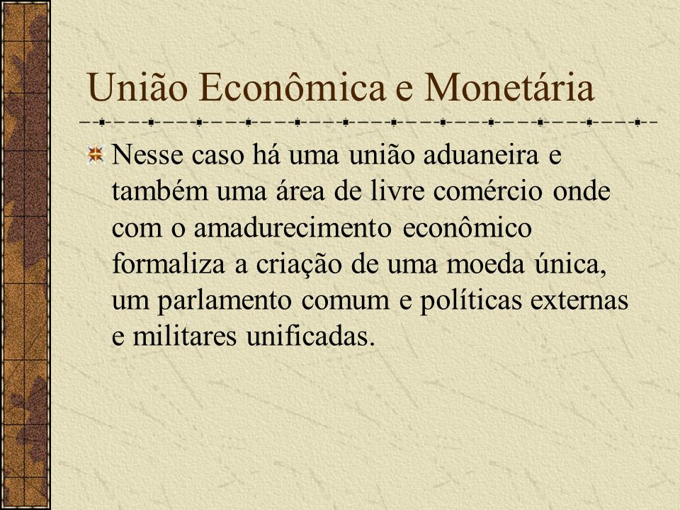 União Econômica e Monetária