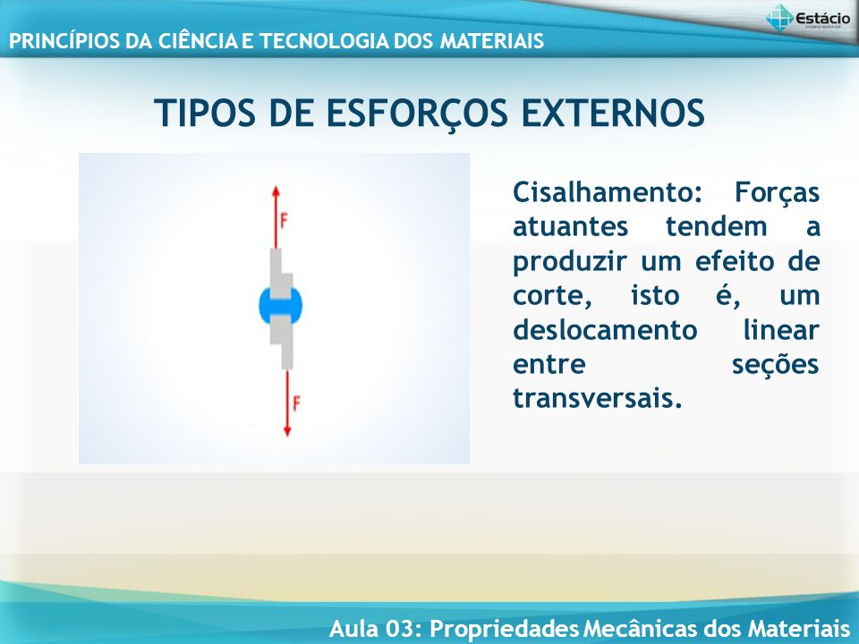 Ciências dos Materiais - Aula 13 - Propriedades Mecânicas dos Materiais