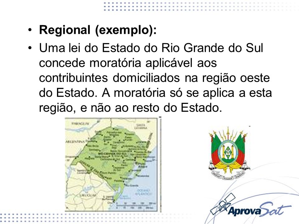 Regional (exemplo):