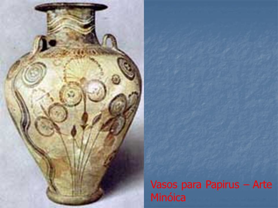 Vasos para Papirus – Arte Minóica
