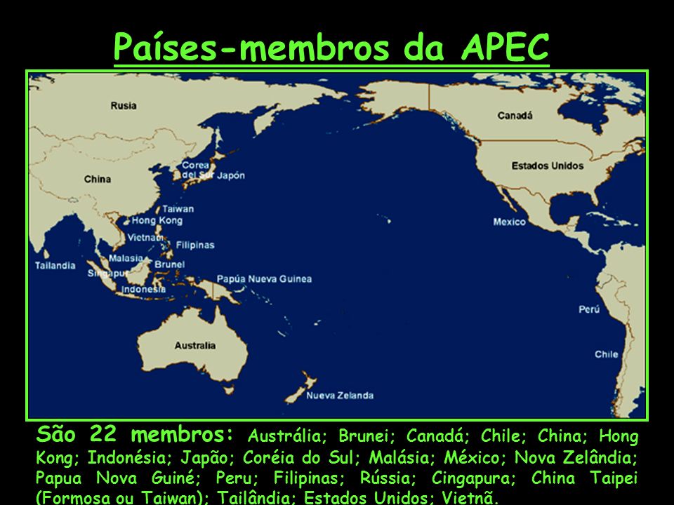 Países-membros da APEC